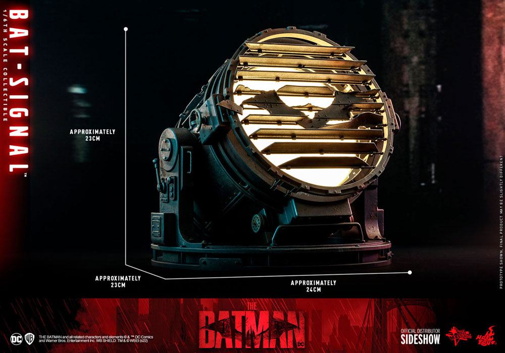 The Batman Movie Masterpiece Figure Accessory 1/6 Bat-Signal 23 cm