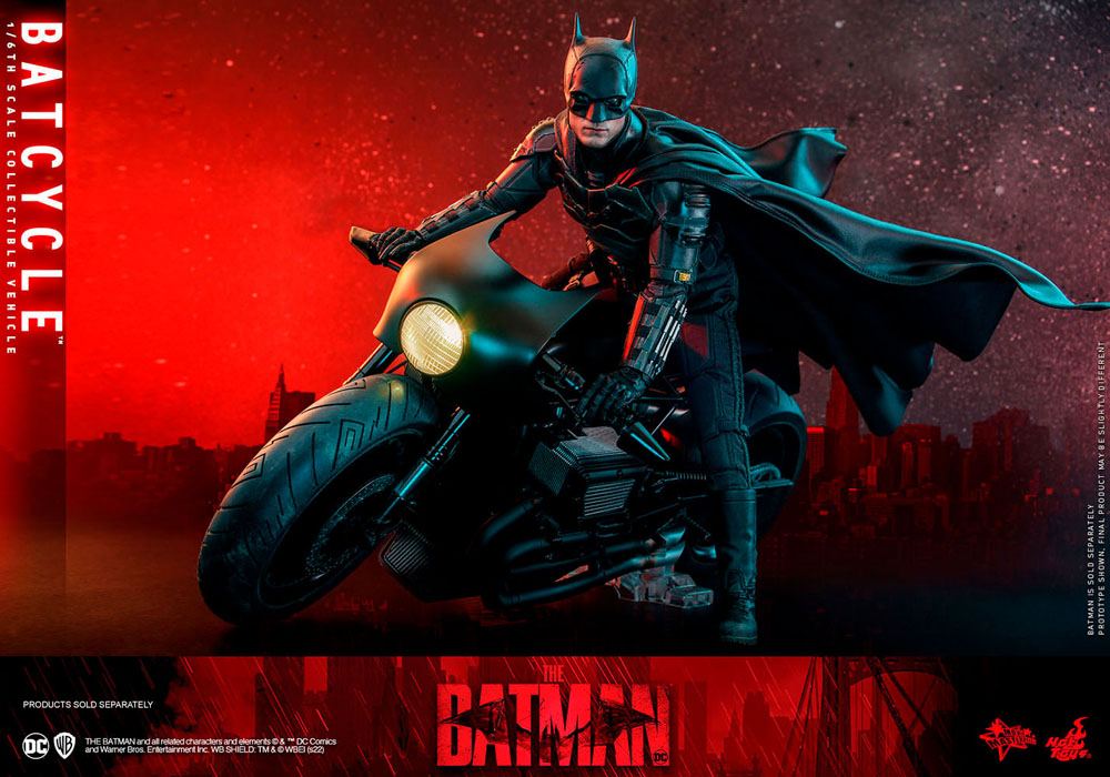 The Batman Movie Masterpiece Action Figure 1/6 Batcycle 42 cm