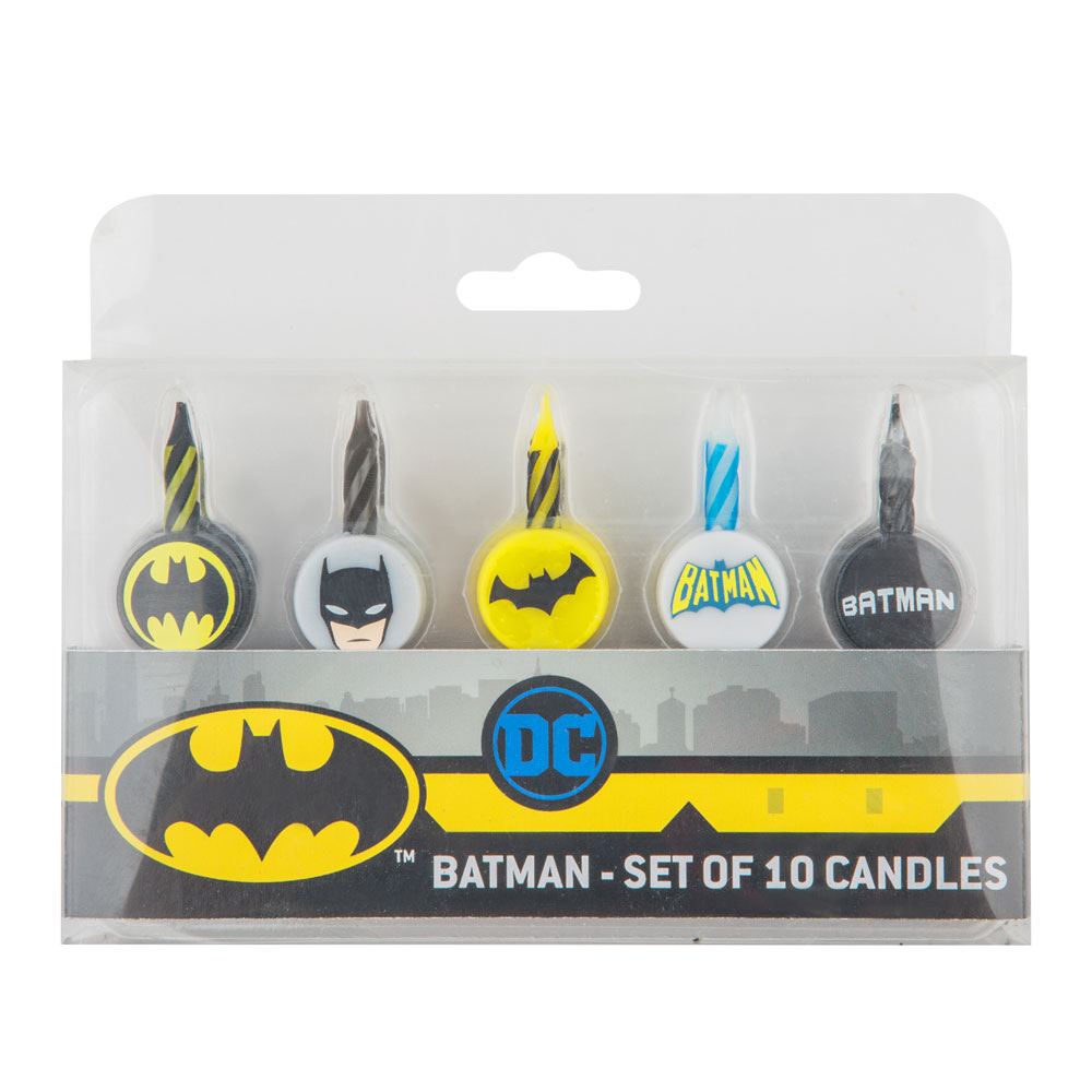 DC Comics Birthday Candle 10-Pack Batman