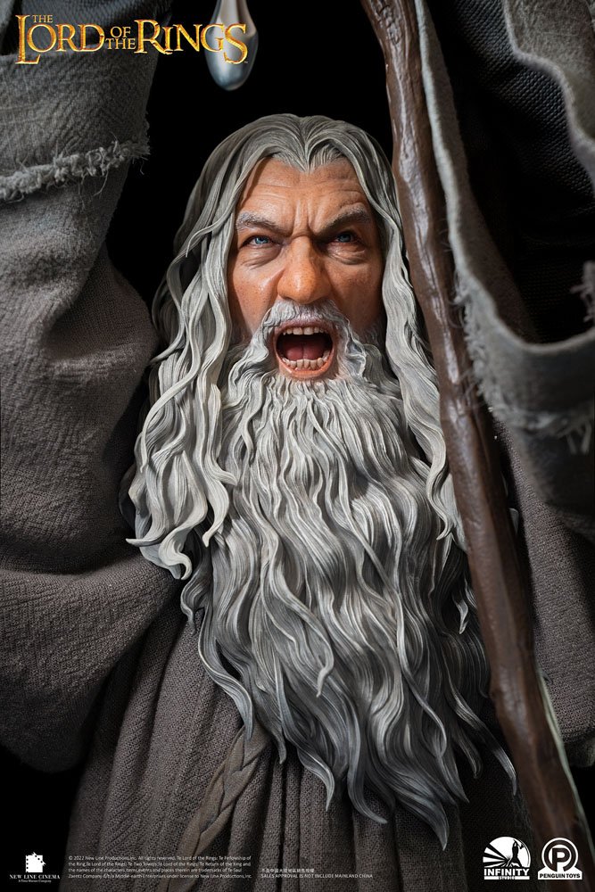 Lord Of The Rings Master Forge Series Statue 1/2 Gandalf The Grey Premium Edition 156 cm