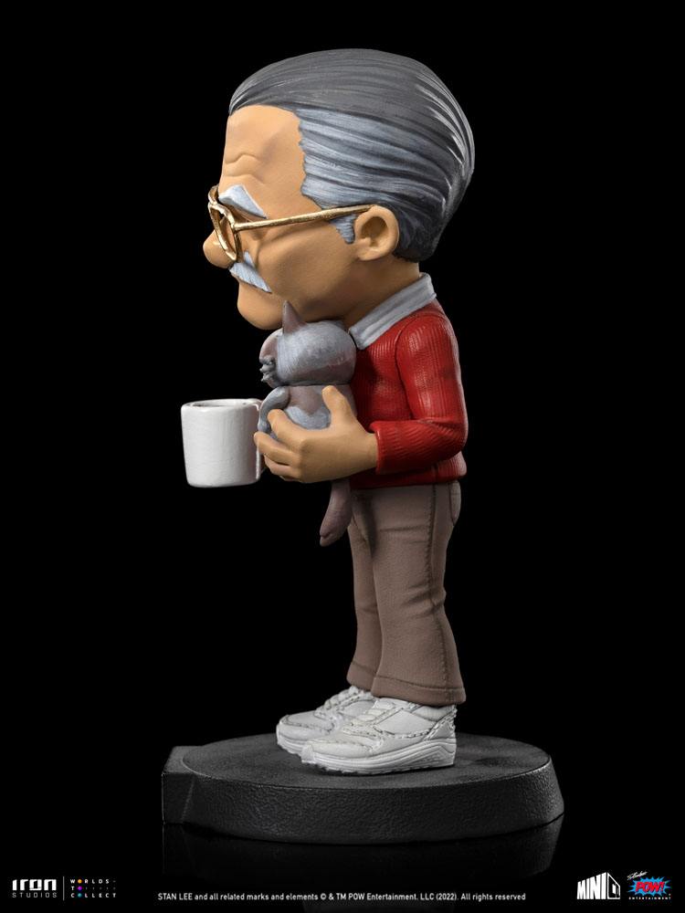 Stan Lee Mini Co. PVC-Figur Stan Lee mit Grumpy Cat 14 cm