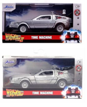 Back to the Future Diecast Models 1/32 Time Machine Display (6)