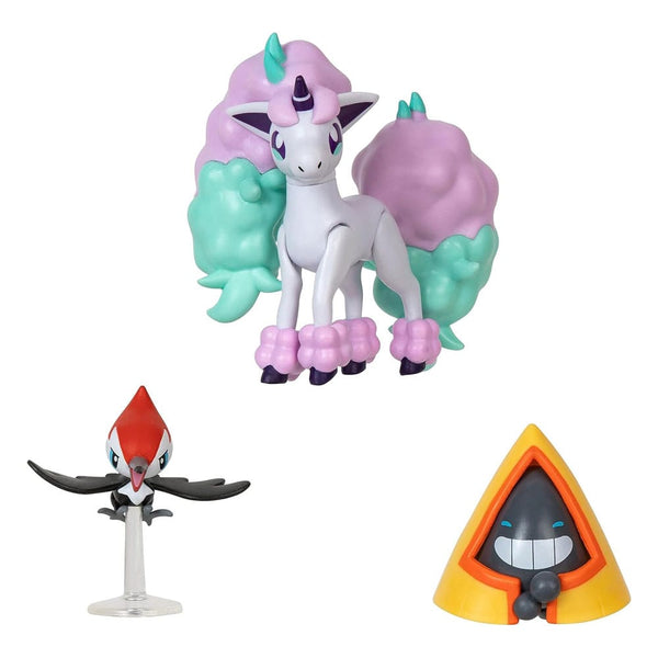 Pokémon Battle Figure Set Figure 3-Pack Pikipek, Snorunt, Ponyta