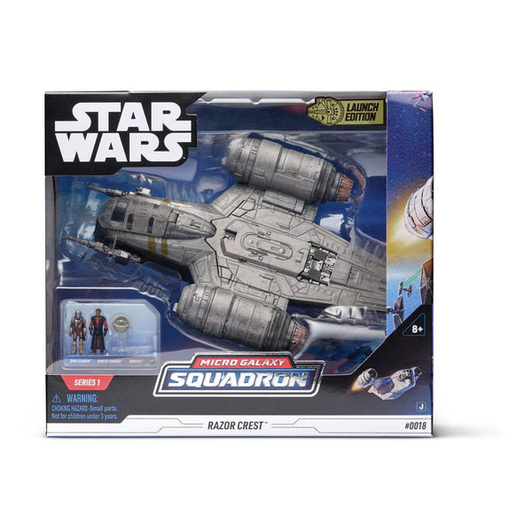 Star Wars Micro Galaxy Squadron Vehicle with Figures with Figures Razor Crest 20 cm