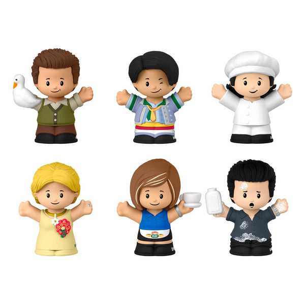 Friends Fisher-Price Little People Collecter Mini Figures 4-Pack 7 cm