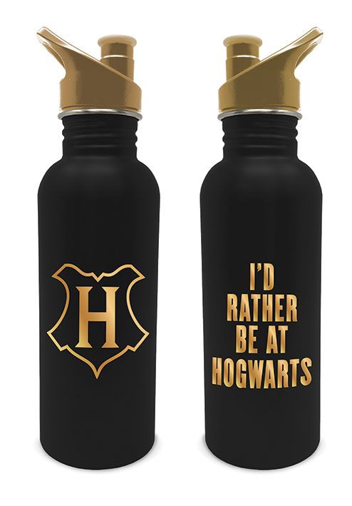 Harry Potter Drink Bottle I'd Rather Be At Hogwarts