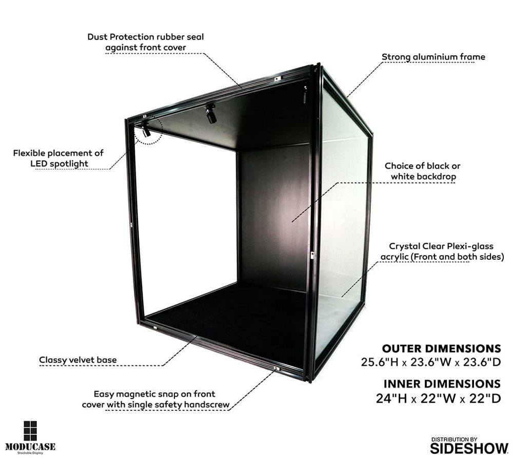 Moducase Acrylic Display Case with Lighting DF60
