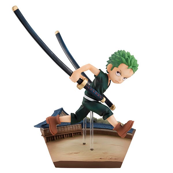 One Piece G.E.M. Series PVC Statue Roronoa Zoro Run! Run! Run! 14 cm