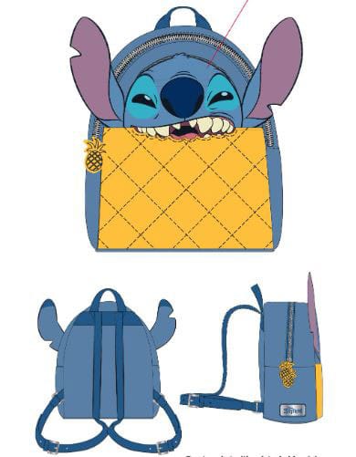 Lilo &amp; Stitch Rucksack Mini Pineapple Stitch