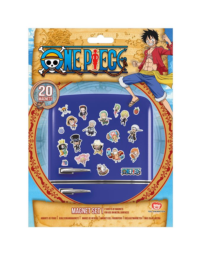 One Piece Fridge Magnets Chibi