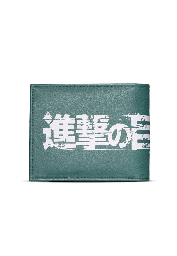 Attack on Titan Bifold Wallet Graphic Patch