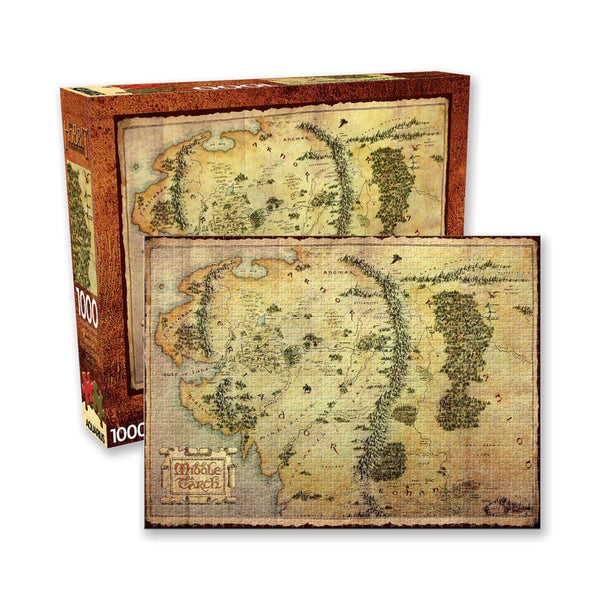 The Hobbit Jigsaw Puzzle Map (1000 pieces)