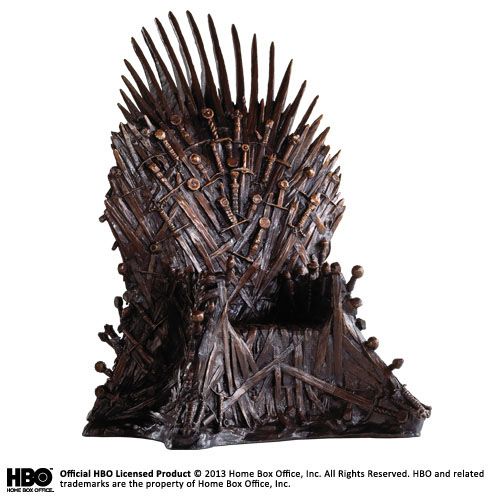 Game of Thrones Statue Bronze Iron Throne 36 cm
