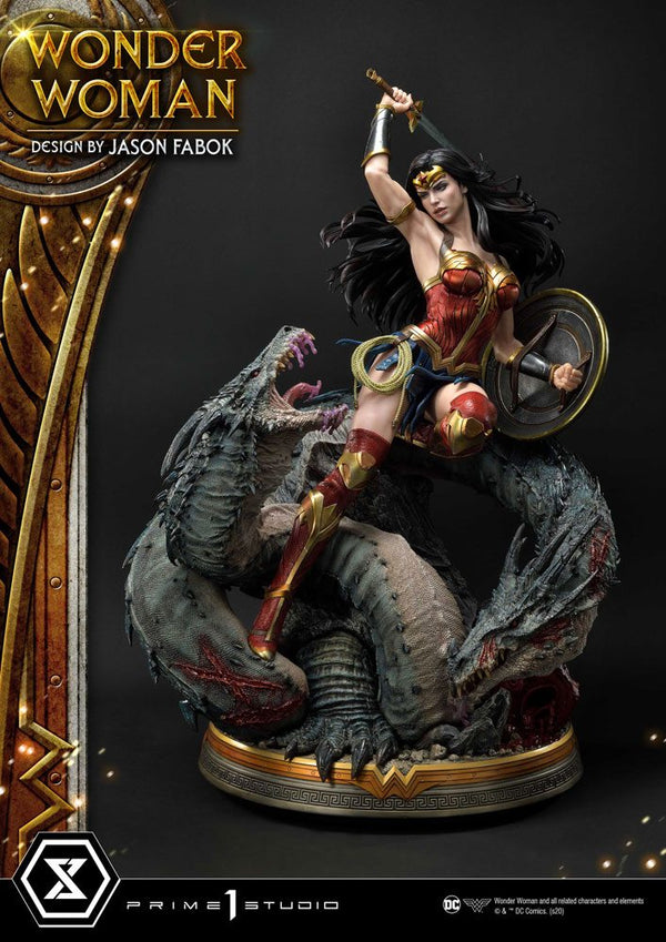 Wonder Woman Statue 1/3 Wonder Woman vs. Hydra 81 cm - Severely damaged packaging