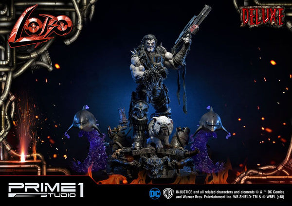 Injustice Gods Among Us Statue 1/3 Lobo Deluxe Version 98 cm - Damaged packaging