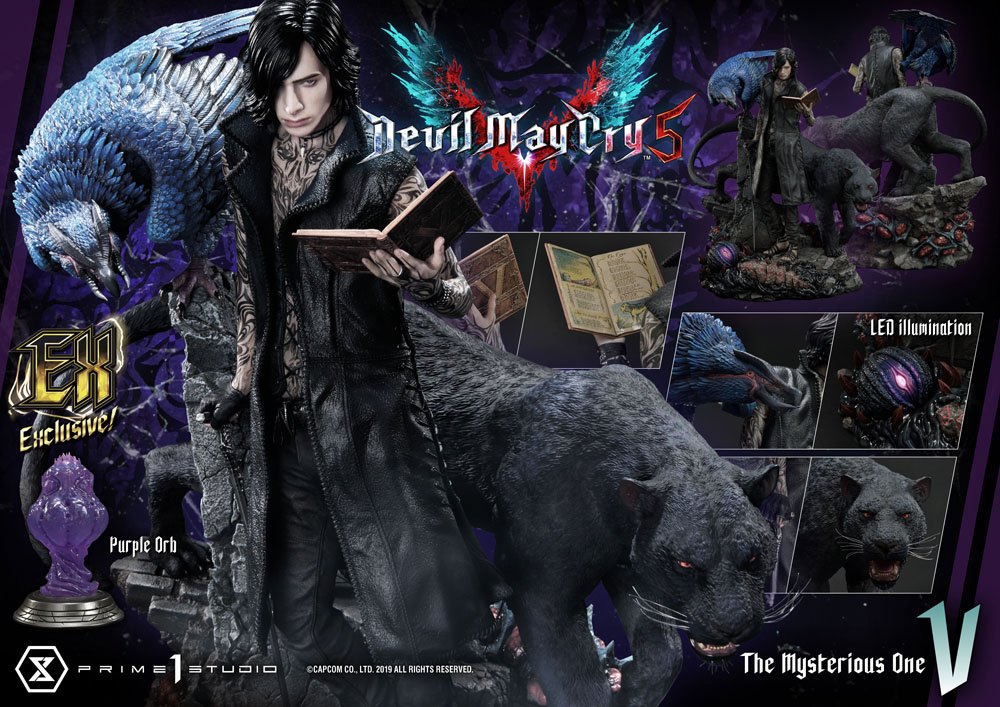 Devil May Cry 5 Statues 1/4 V & V Exclusive 58 cm Assortment (3)