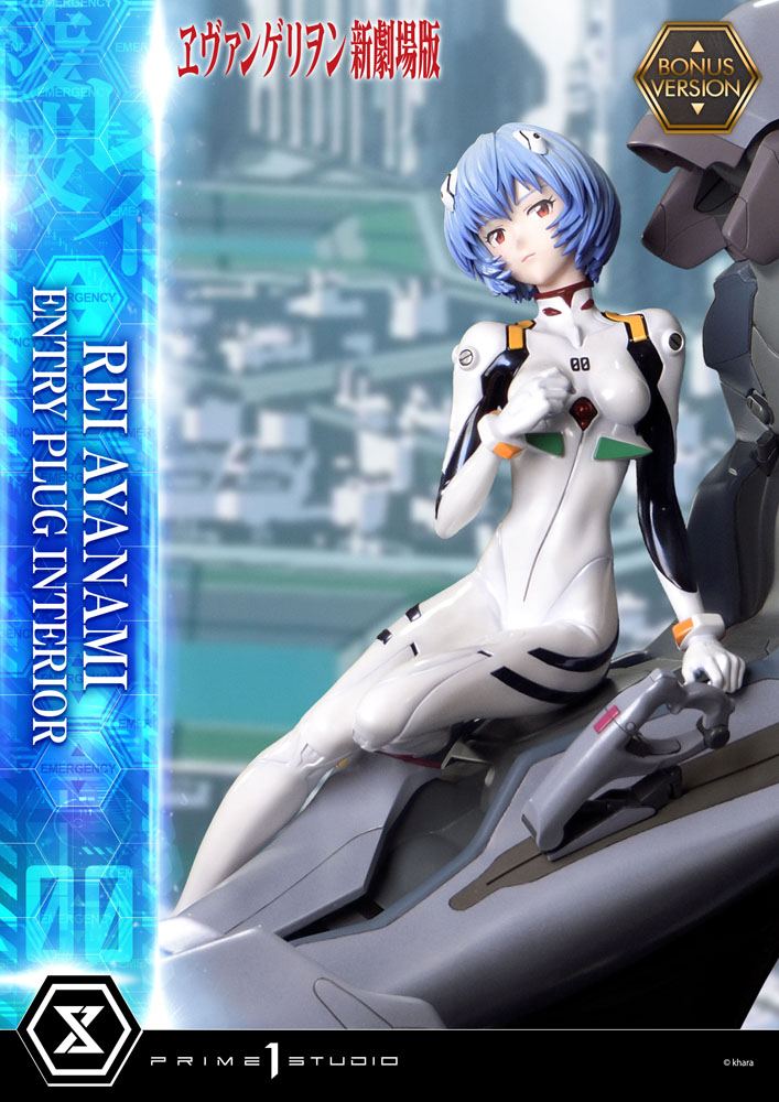 Nachbau der Evangelion-Statue 1/4 Rei Ayanami Bonusversion 66 cm