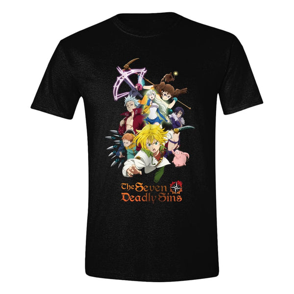 The Seven Deadly Sins T-Shirt All Together Now Size Kids XL