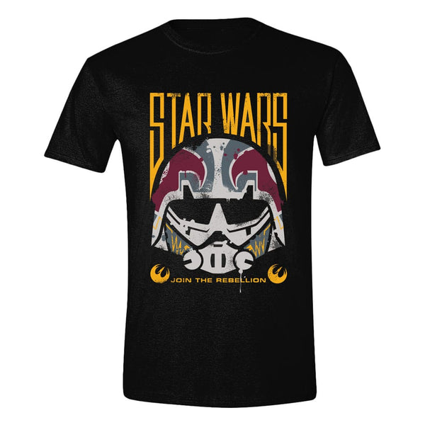 Star Wars T-Shirt Join The Rebellion Spray Size Kids S