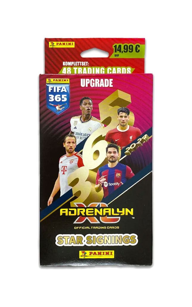 FIFA 365 Adrenalyn XL 2024 Trading Cards Star Signings Upgrade