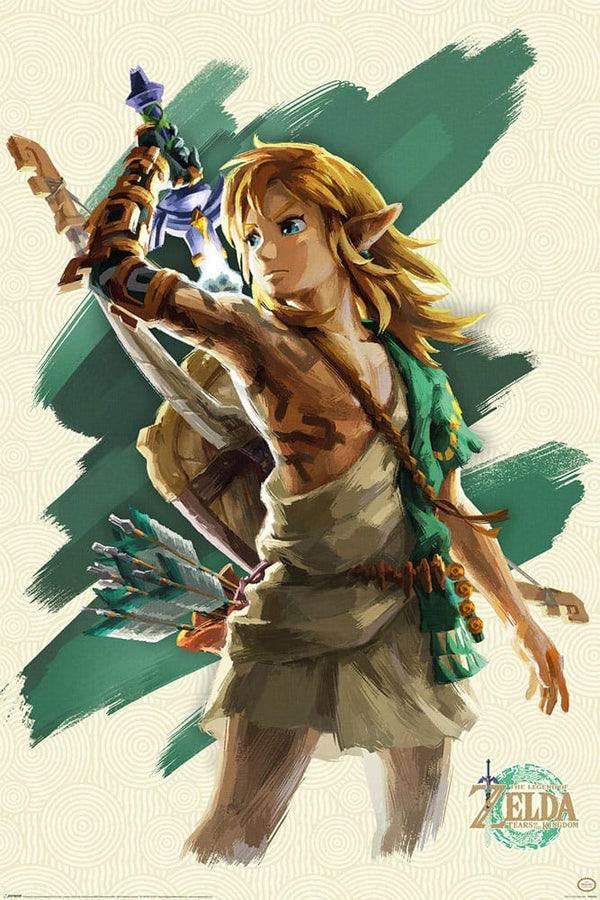 The Legend of Zelda Tears of the Kingdom Poster Pack Link Unleashed 61 x 91 cm (5)