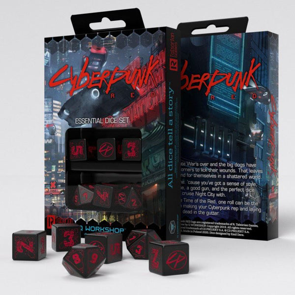 Cyberpunk Edition Dice Set Night City Essential (6)