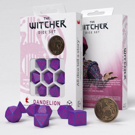The Witcher Dice Set Dandelion The Conqueror of Hearts (7)