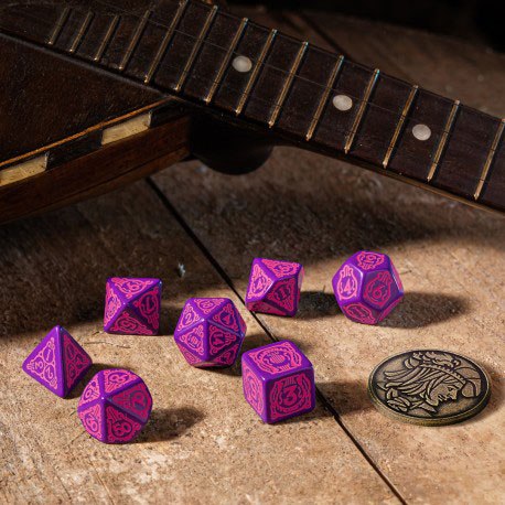 The Witcher Dice Set Dandelion The Conqueror of Hearts (7)