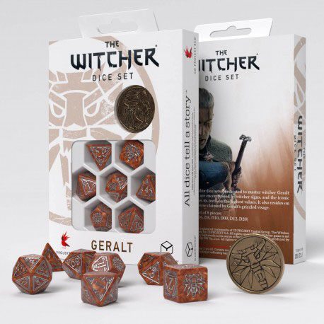 The Witcher Dice Set Geralt The Monster Slayer (7)