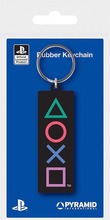 Sony PlayStation Rubber Keychains Shapes 6 cm Case (10)