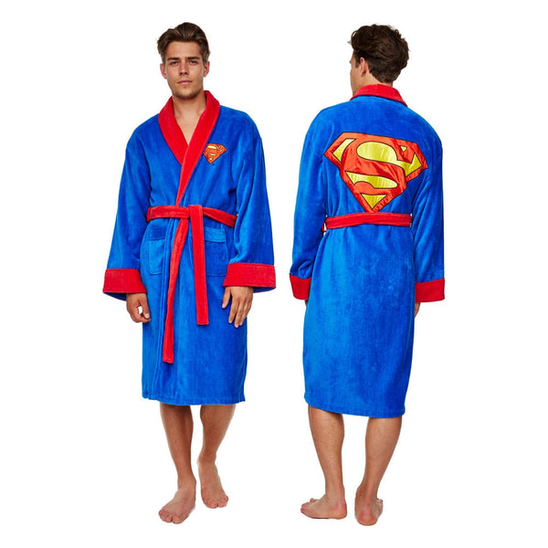 DC Comics Fleece Bathrobe Superman