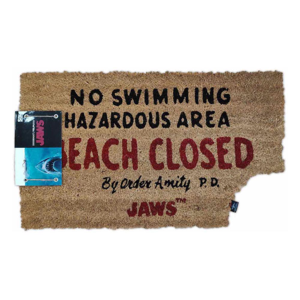 Jaws Doormat Beach Closed 40 x 60 cm
