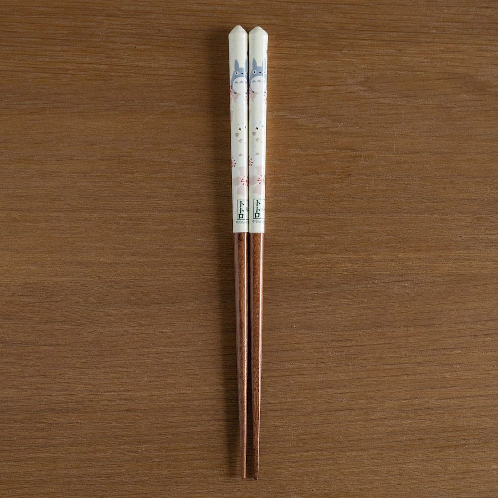Studio Ghibli lacquered Chopsticks sketches My Neighbor Totoro cherry tree 21 cm