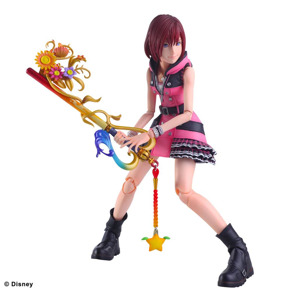 Kingdom Hearts III Play Arts Kai Action Figure Kairi 20 cm