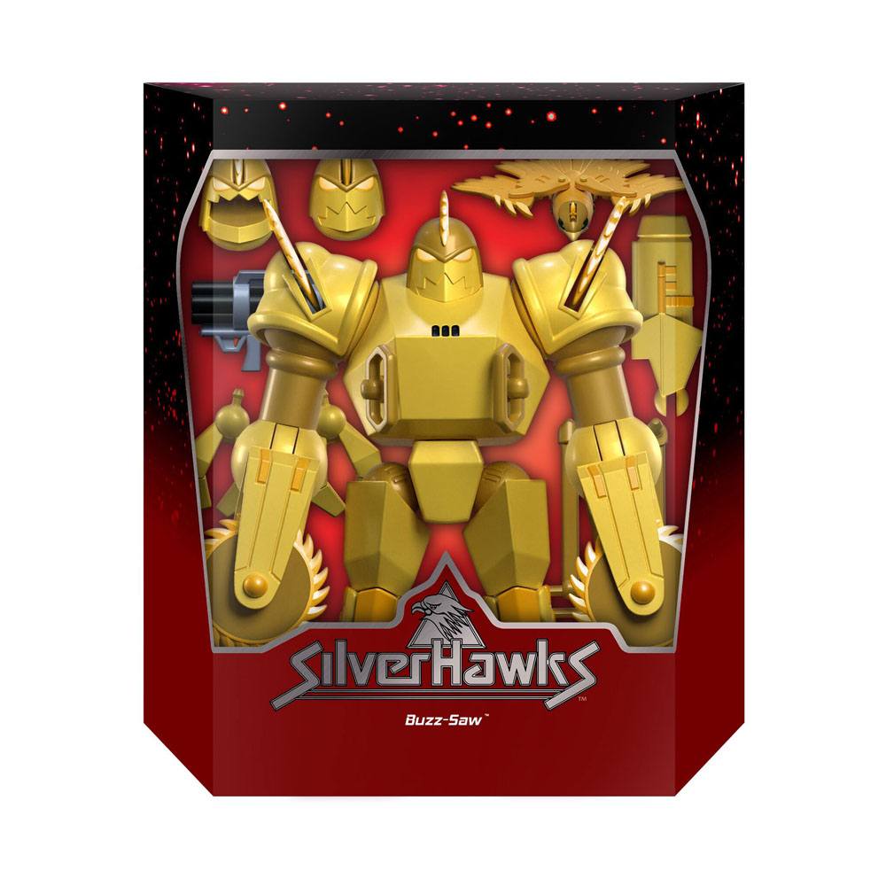 SilverHawks Ultimates Action Figure Buzz-Saw 20 cm