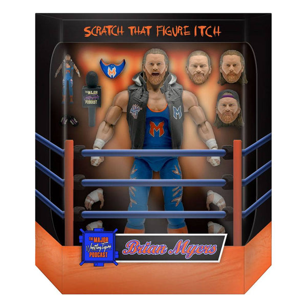 Major Wrestling Podcast Ultimates Action Figure Wave 1 Brian Myers 18 cm