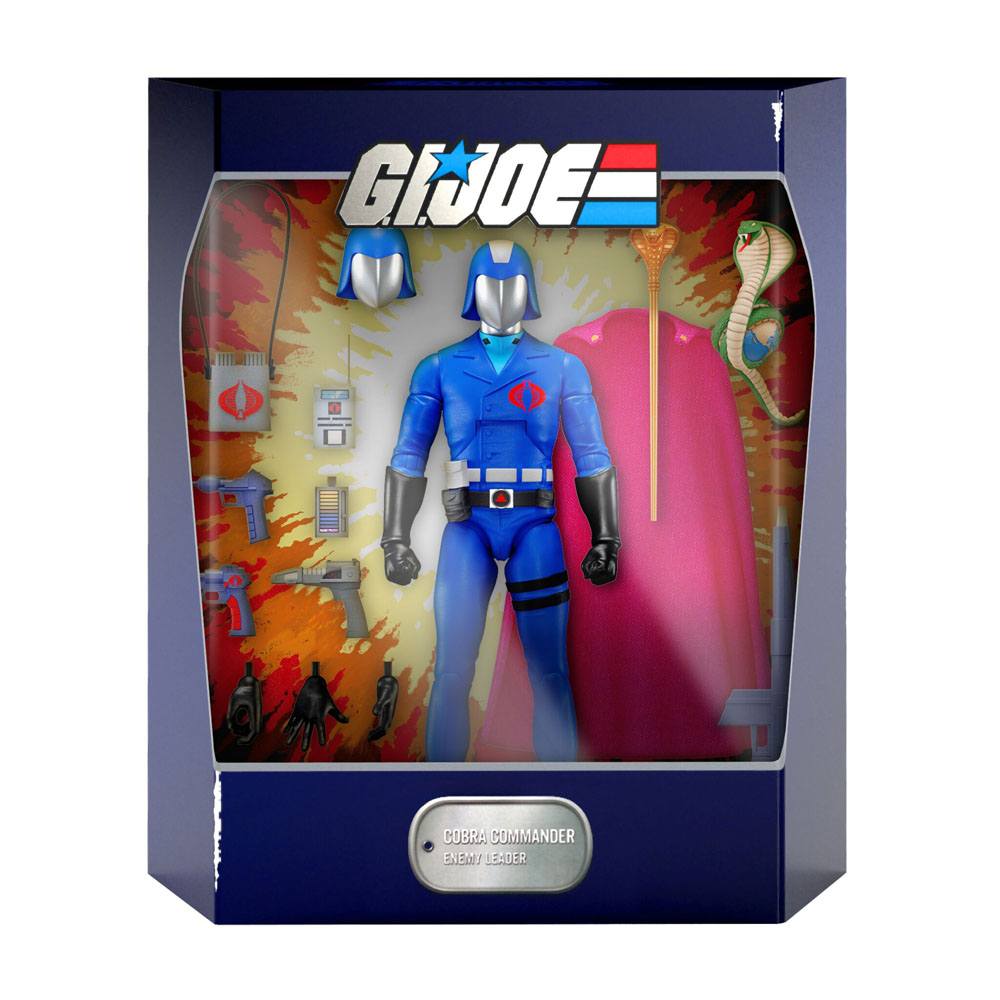 GI Joe Ultimates Actionfigur Cobra Commander 18 cm