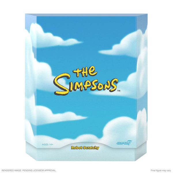 The Simpsons Ultimates Action Figure Robot Scratchy 18 cm