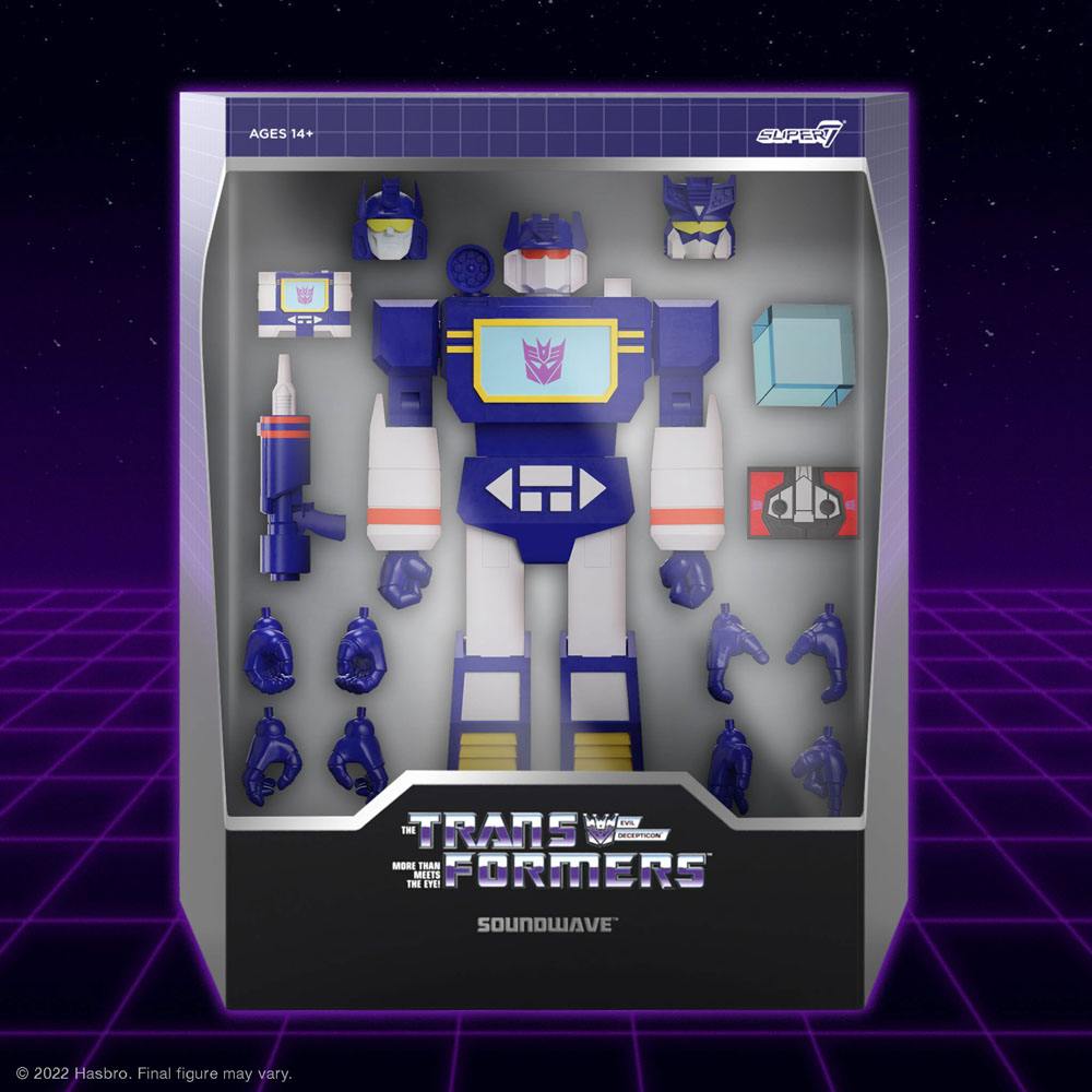 Transformers Ultimates Actionfigur Soundwave G1 18 cm