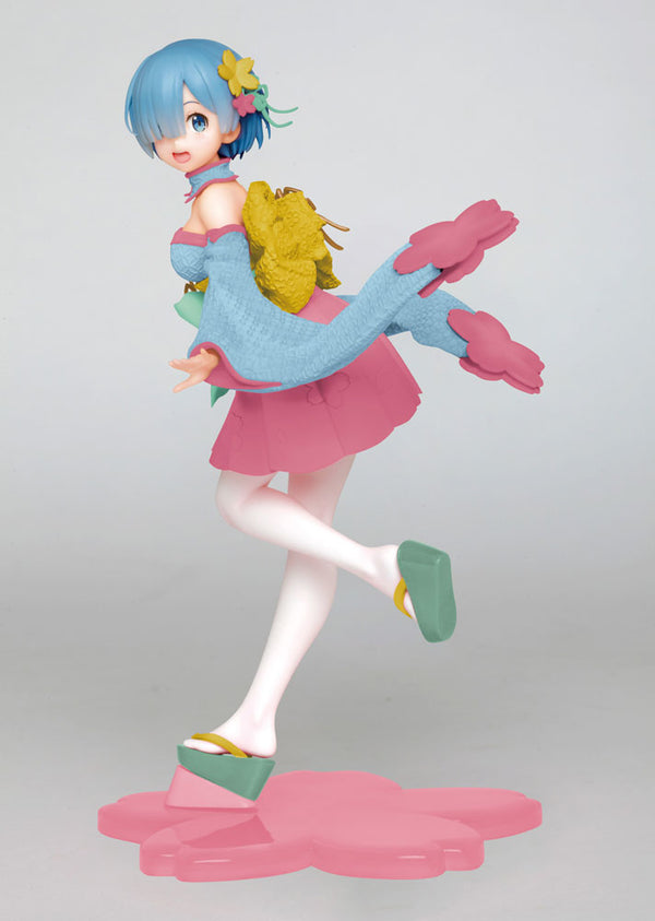 Re:Zero Precious PVC Statue Rem Sakura Ver. Renewal Edition 23 cm - Damaged packaging