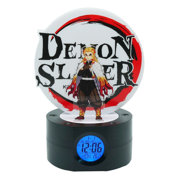 Demon Slayer: Kimetsu no Yaiba Alarm Clock with Light Rengoku 21 cm