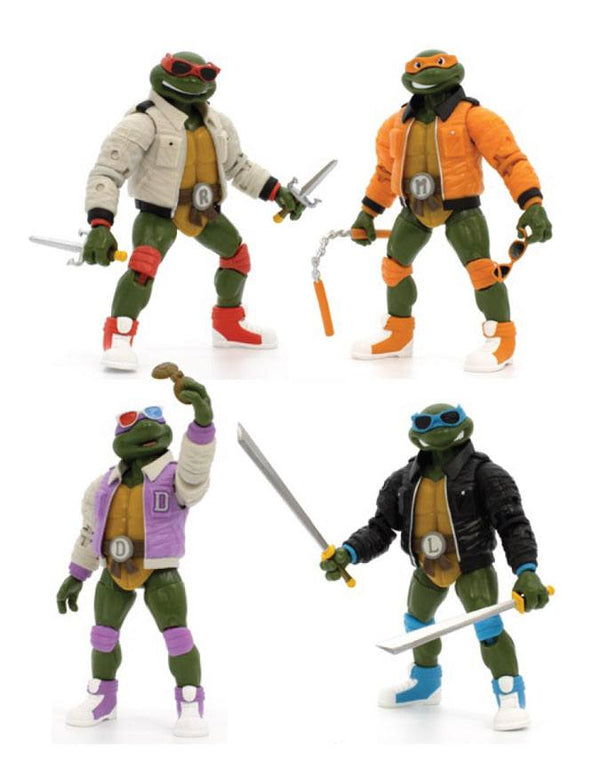 Teenage Mutant Ninja Turtles BST AXN Action Figures 13 cm Street Gang Assortment #4 Exclusive (4)