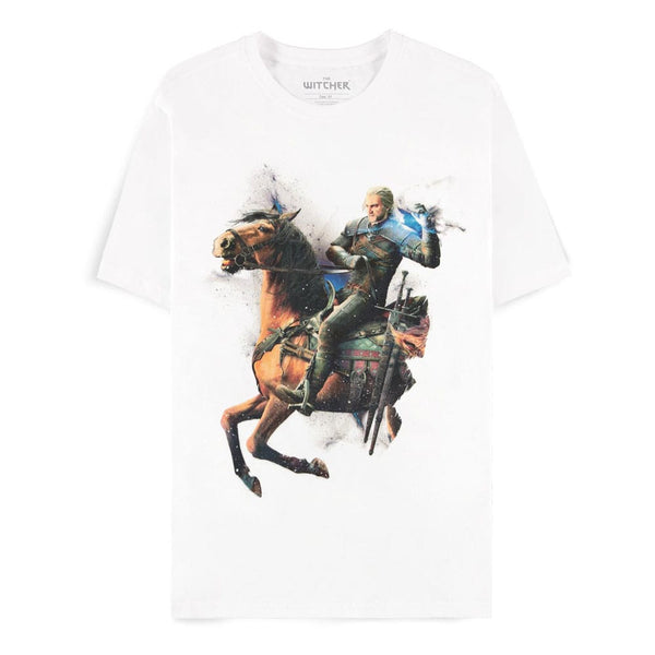 The Witcher T-Shirt Attack with Horse Size M