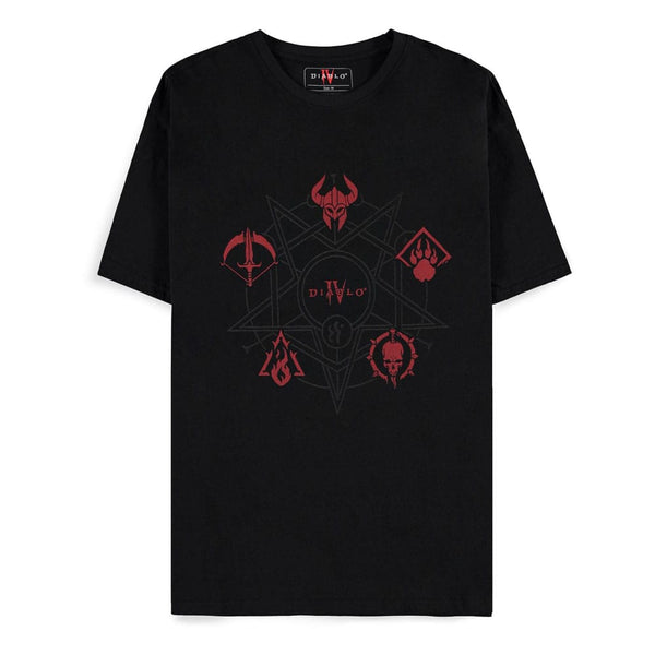 Diablo IV T-Shirt Class Icons Size L