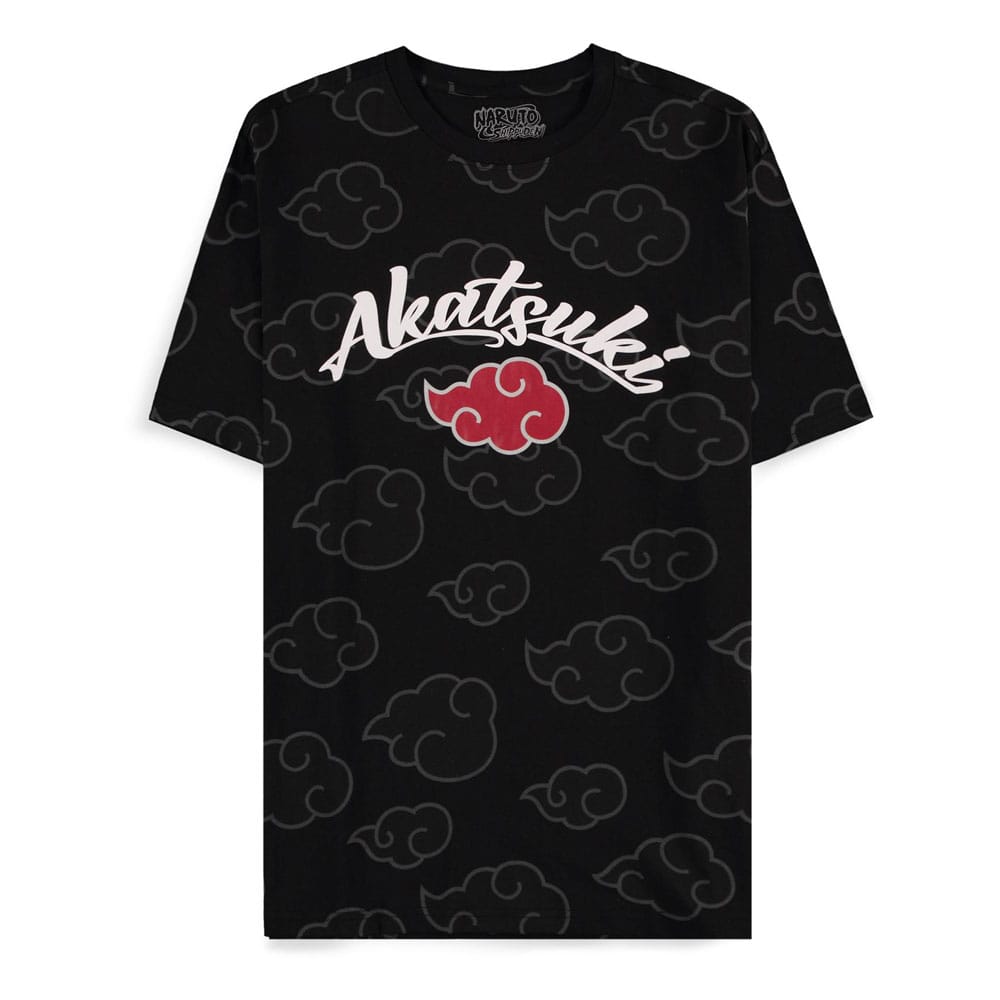 Naruto Shippuden T-Shirt Akatsuki all over Size L