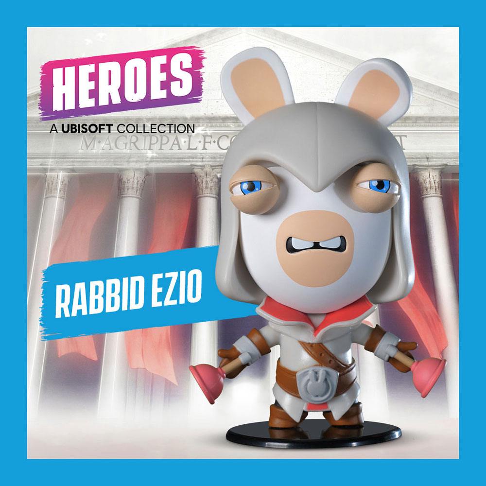 Assassin's Creed / Raving Rabbid Ubisoft Heroes Collection Chibi Figure Rabbid Ezio 10 cm