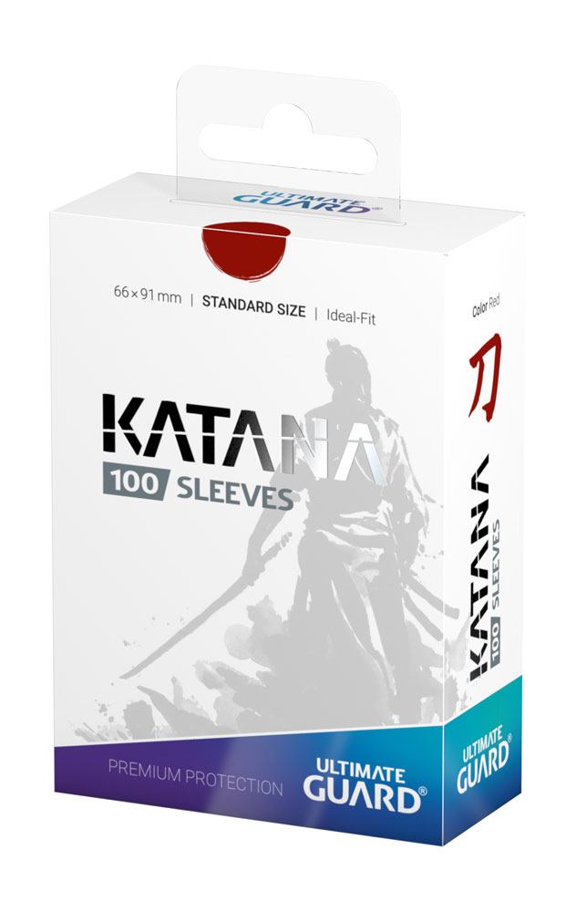 Ultimate Guard Katana Sleeves Standard Size Red (100)
