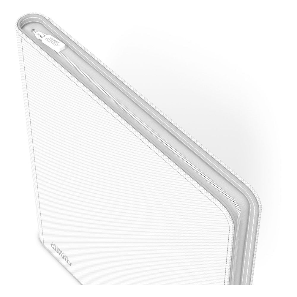 Ultimate Guard Zipfolio 480 – 24-Pocket XenoSkin (Quadrow) – Weiß