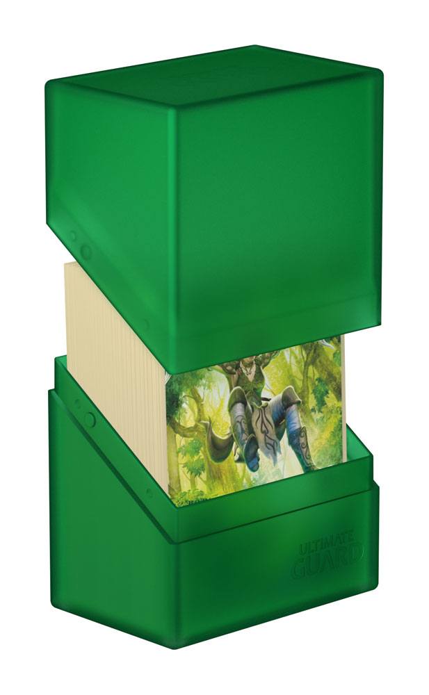 Ultimate Guard Boulder Deck Case 60+ Standard Size Emerald
