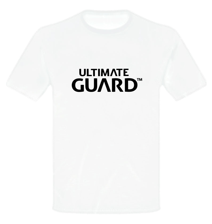 Ultimate Guard T-Shirt Wordmark Weiß Größe XXL